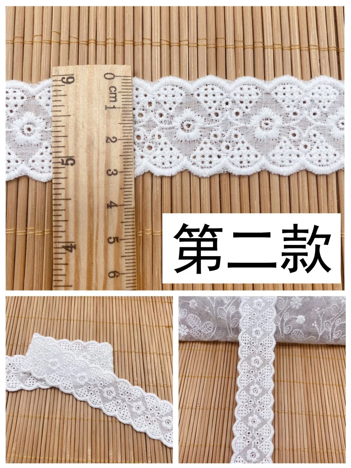 Cotton Thread Lace Spanish Clothing Accessories Water Soluble Embroidery