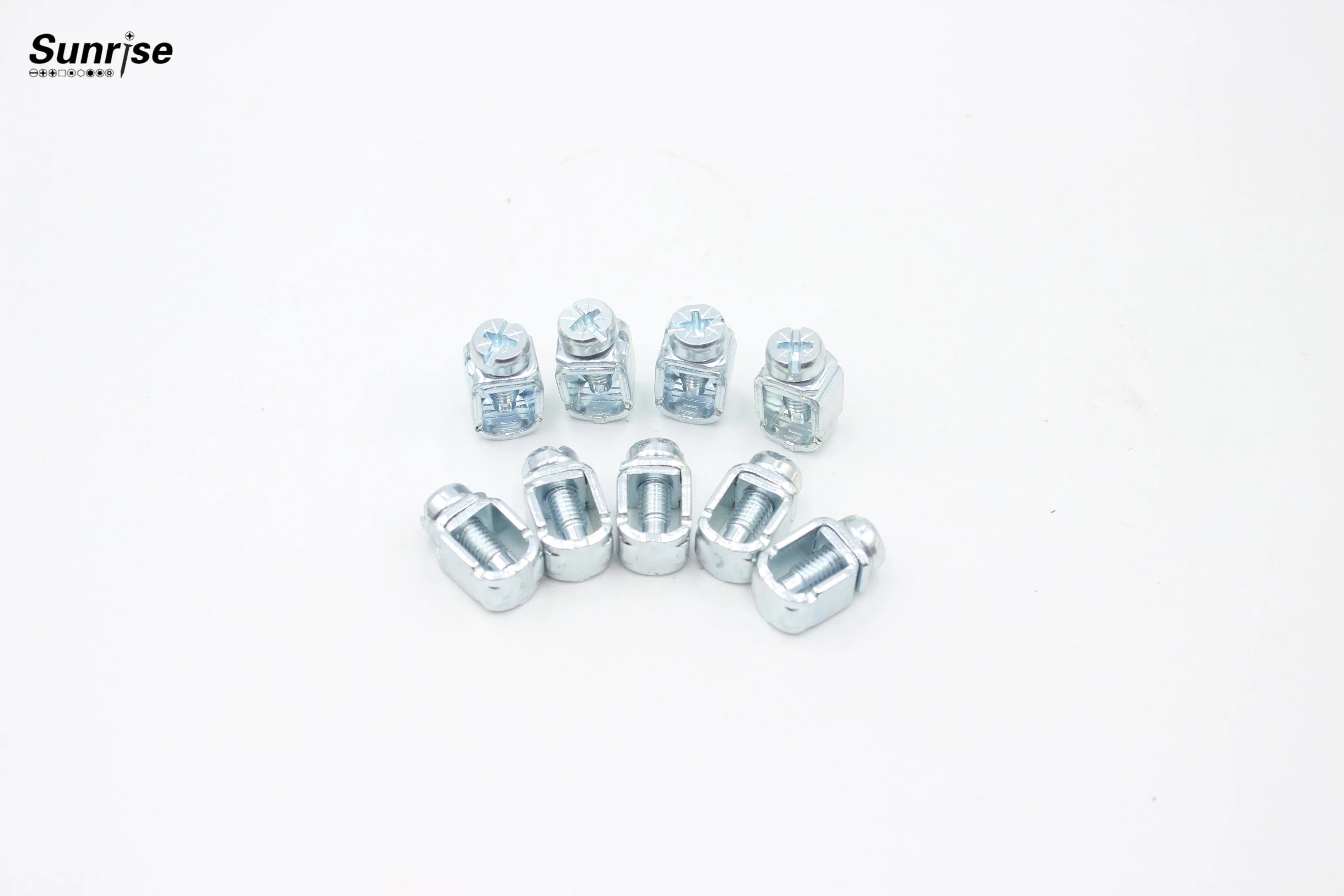 Clamp Terminal Box Screws with Terminal Cage for Electrical Quipment, Terminal Connector, Terminal Block