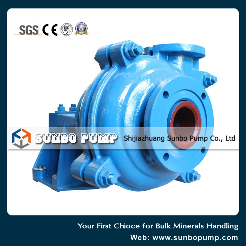 Metallurgy Waste Water Treatment Industrial Centrifugal Slurry Pump