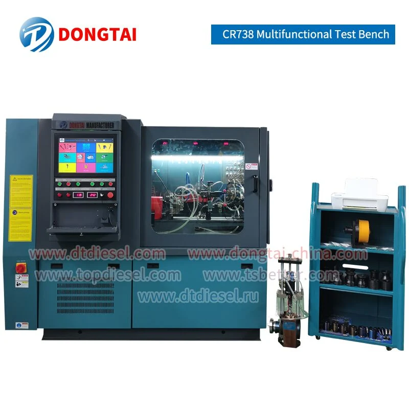 Dongtai Manufacturer Cr738 Multifunctional Test Bench for Common Rail Injector and Pump Eui Eup and Heui Heup