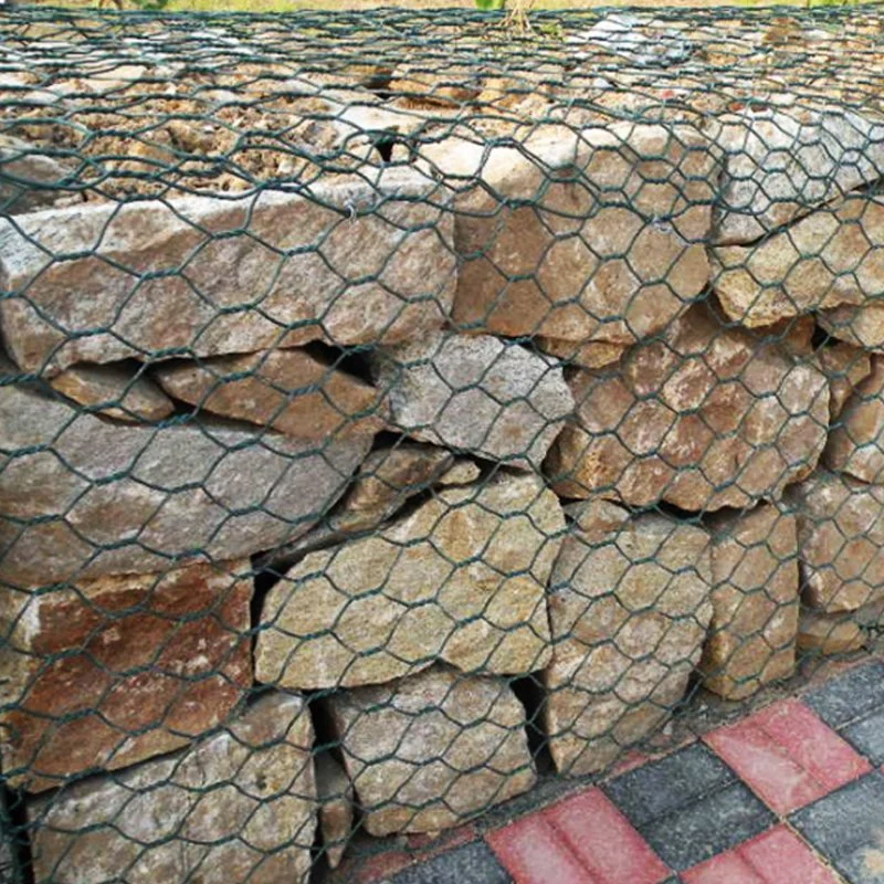 Hot Dipped Galvanized Stone Cage Gabion Box Rock Filled Gabion Baskets