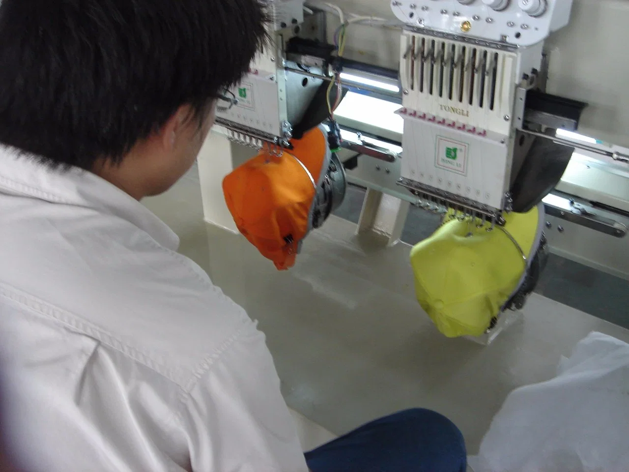 2 Heads Embroidery Machine