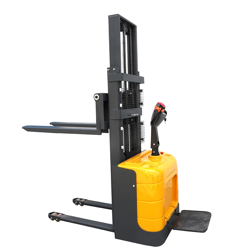 1.5ton 1500kg Standing Fully Battery Hydraulic Electric Pallet Lifting Equipment for Warehouse