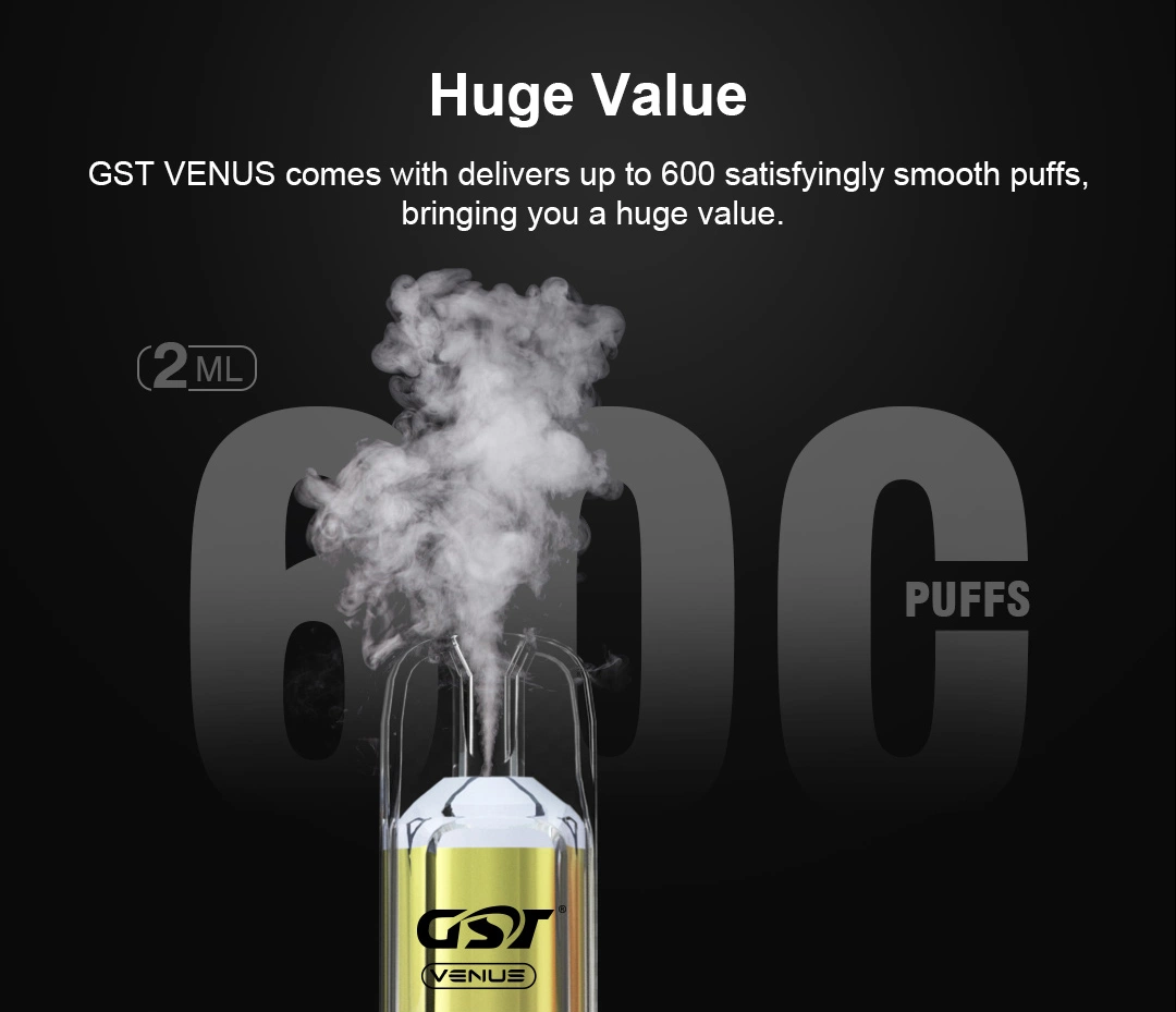 Best Sales Ready to Ship Crystal Einweg Vape 600 Puffs Mesh Coil Elektronische Zigaretten