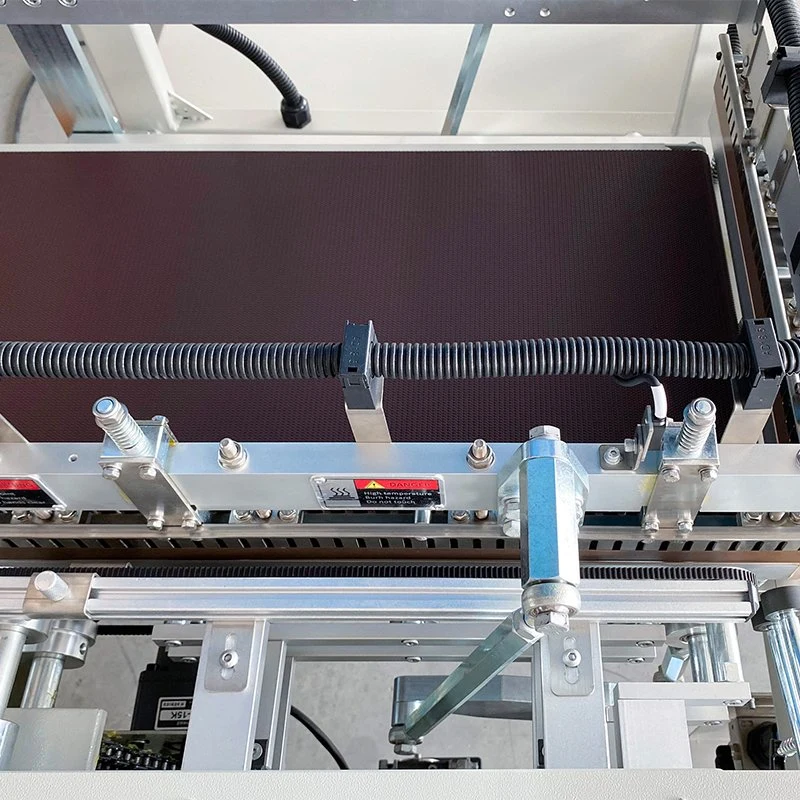 Machine d'emballage automatique de rétraction avec scelleuse en L Machine d'emballage automatique en film POF en plastique.