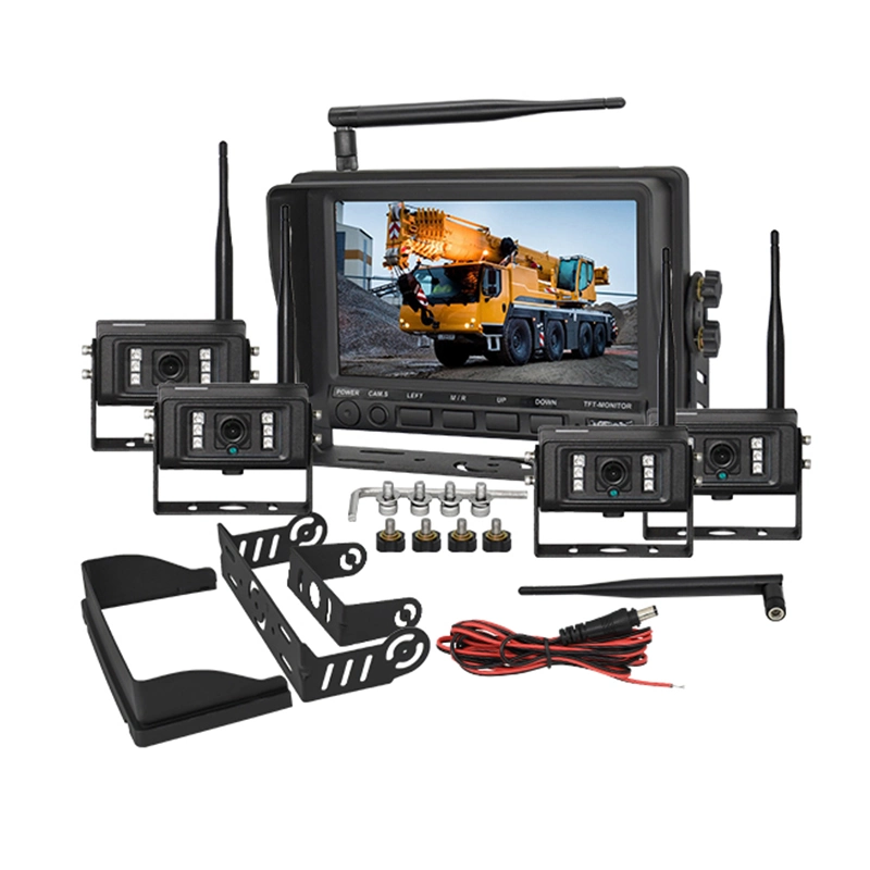 Auto Truck 7 Zoll Monitor HD Wireless AHD Rückansicht Reverse Backup Camera System