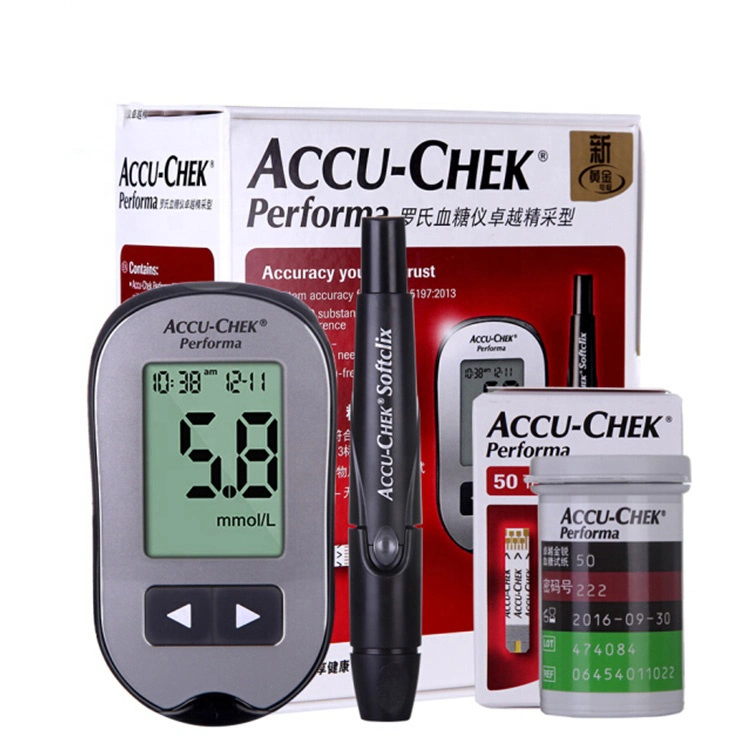 Safe-Accu Glucometer with Test Strips Electronic Digital Blood Glucose Mete