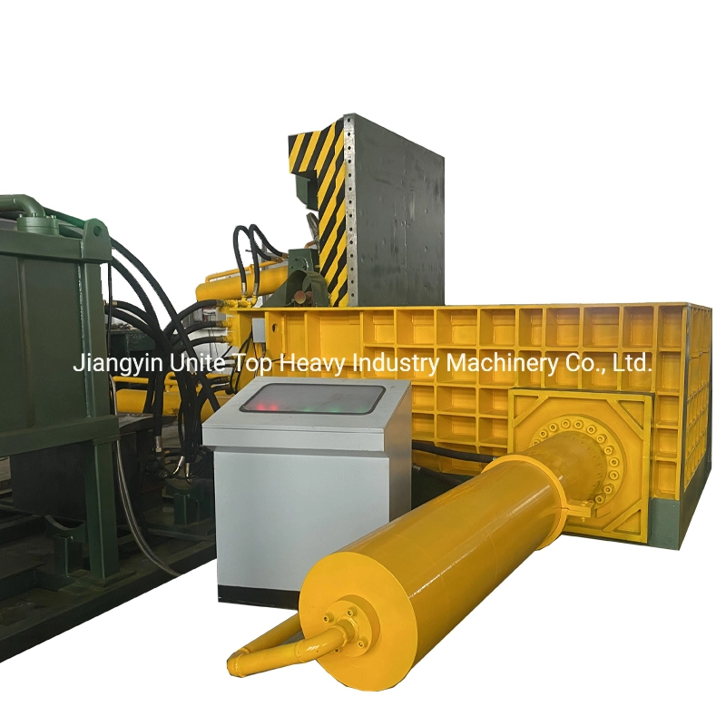 Waste Aluminum Steel Copper Waste Car Automatic Hydraulic Scrap Metal Baler Machine