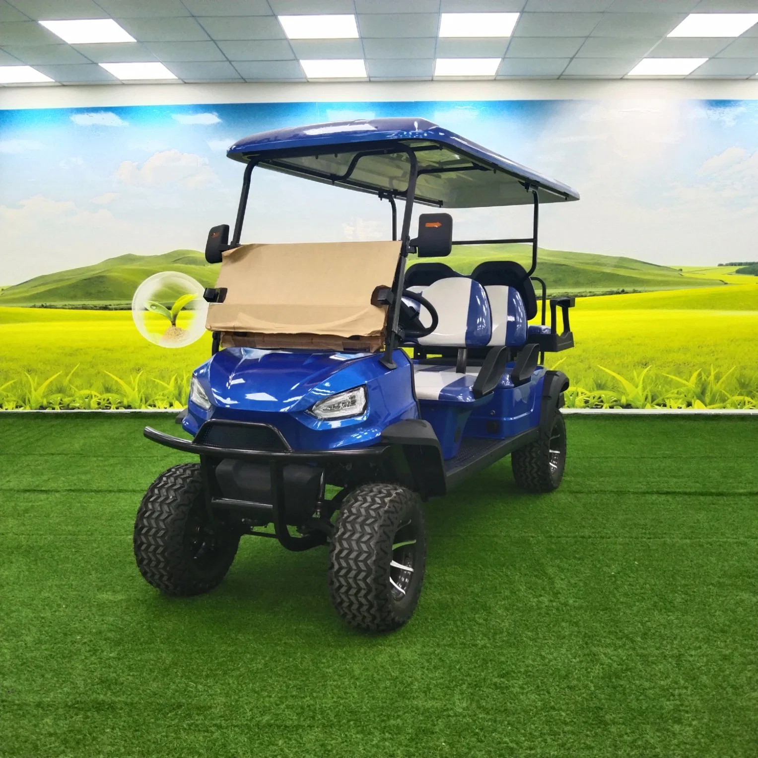 4kw60V 4+2 Seats Golf Cart Sightseeing Vehicle Electric Utility Golf Car