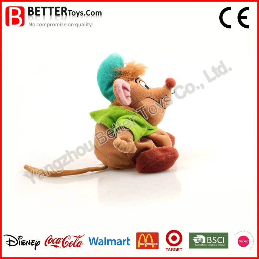 ASTM Plush Rat Soft Toy Stuffed Animals Mouse for Kids/Children