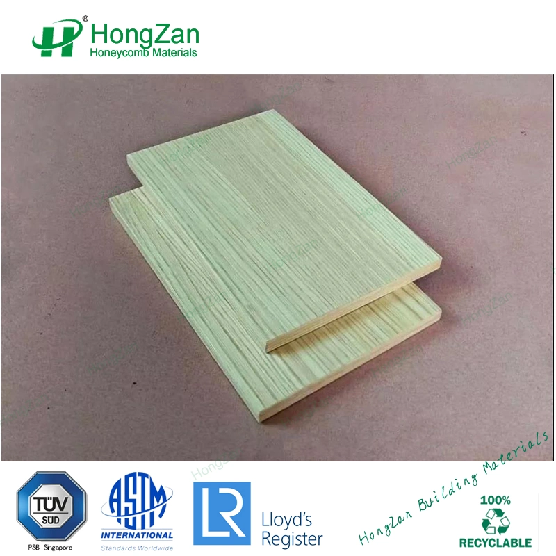Lightweight Wood Grain Honeycomb Panel for Wall Panel