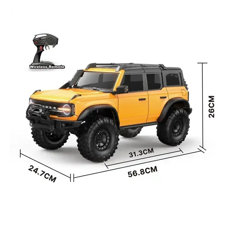 Carro de escalada RC modelo 1:10 escala 2.4G RC veículo elétrico de subida 4WD