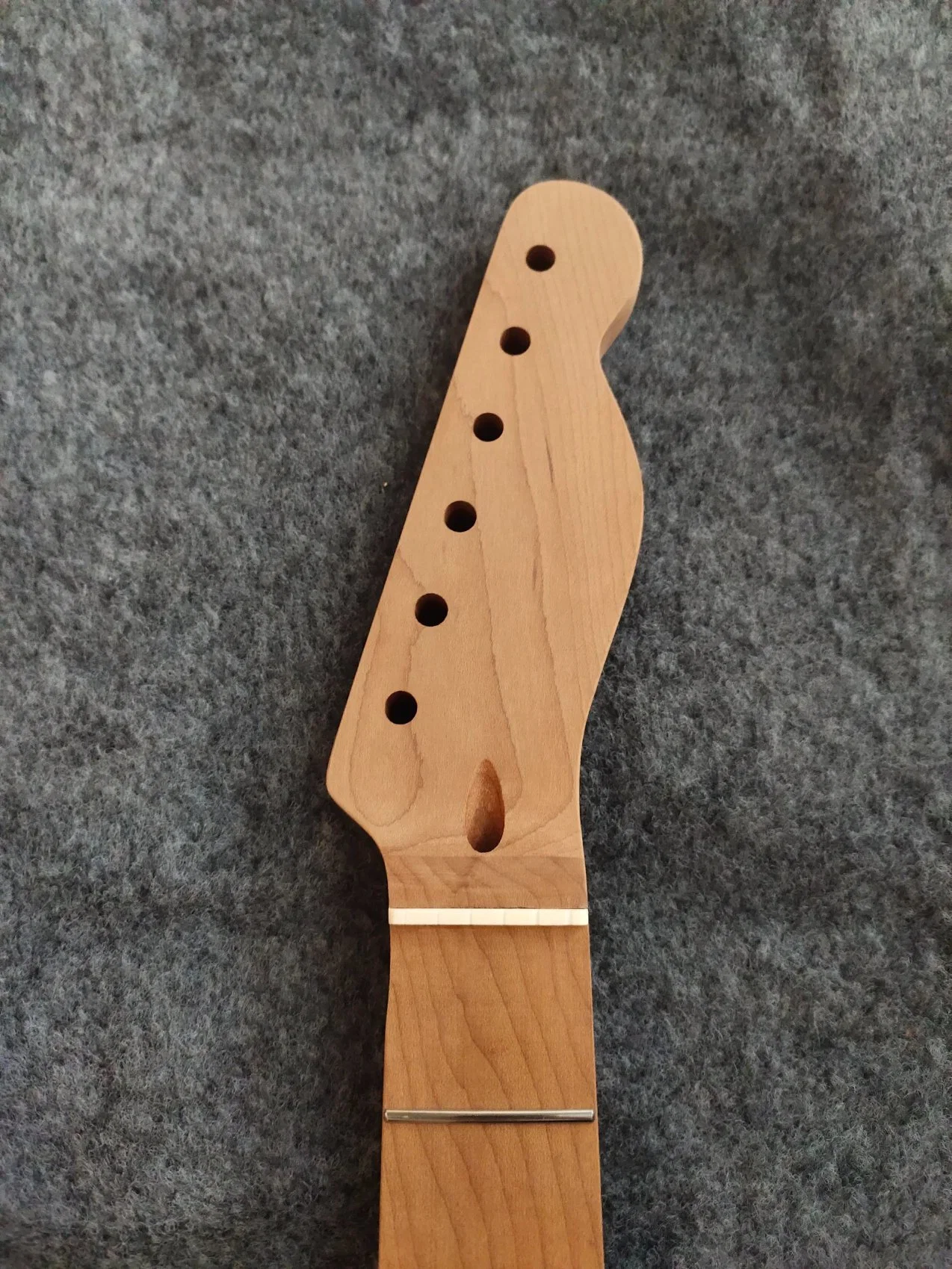 St tl torréfié Maple Guitare électrique cou 21 22 frettes Unfinish