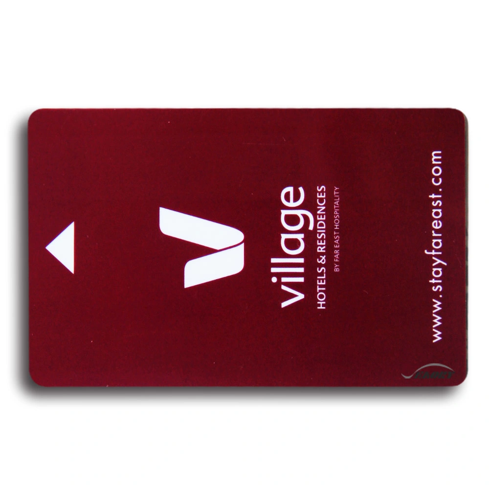 Impresión personalizada Negro mate PVC ID plástico congelado Tarjeta de visita UV embosado