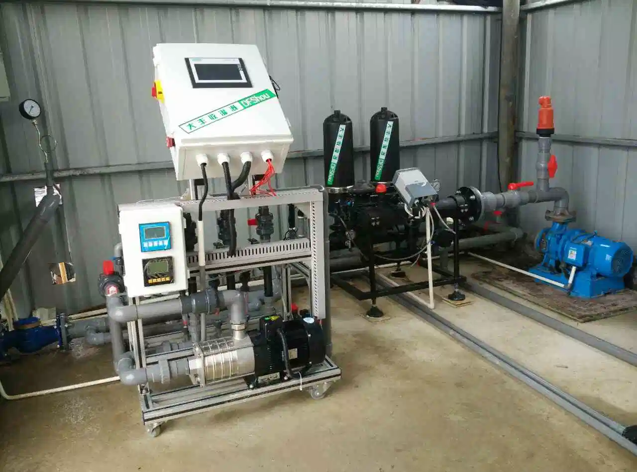 Irrigation and Fertilizer Dosing in an Industrial Greenhouse Fertigation System