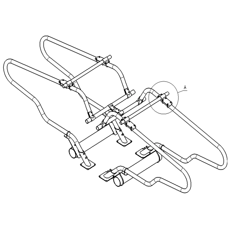 Cattle/Cow Livestock Feeder Used Cow Cattle Farm Headlock for Wholesale/Supplier Sale