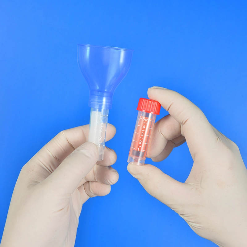 Laboratory Consumable Saliva Collection Tube with Viral Transport Medium