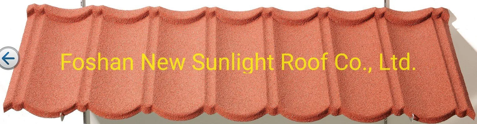 European Style Waterproof Yellow Roof Tile