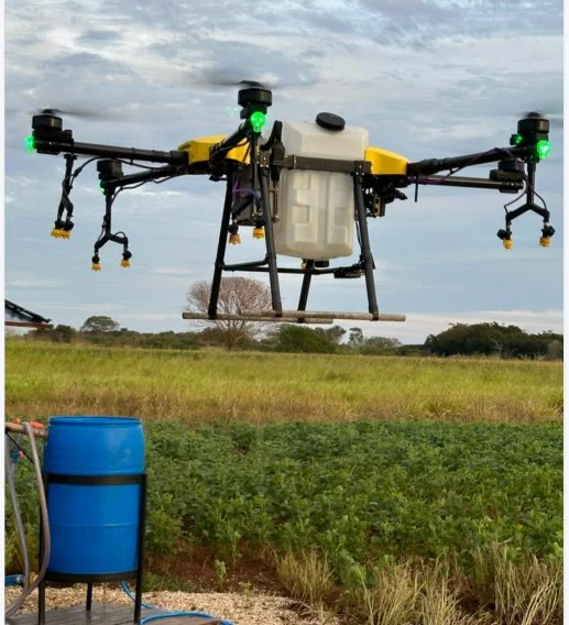 30kg Agricultura de tanques de perforación Drone Sprayer, AG Drone Sprayer para Arecanut para la venta