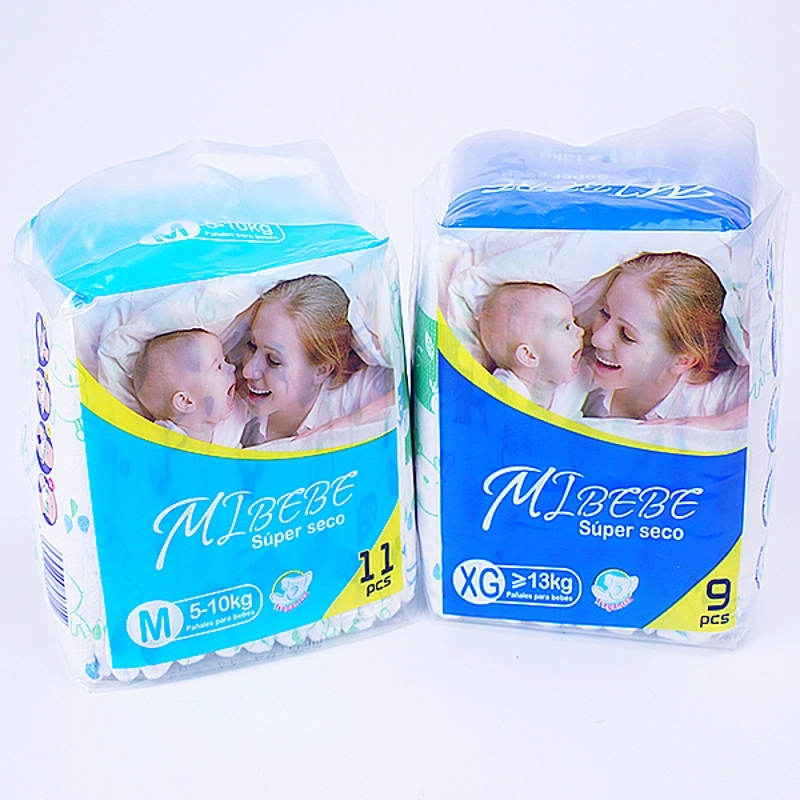 Ultra fina de alta qualidade das fraldas respirável macio de algodão das fraldas descartáveis de papel do bebé Bbsoft Lovelybaby Kisskids Softcare