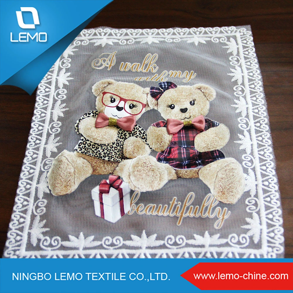 Rectangular New Fashion Textile Embroidery Lace