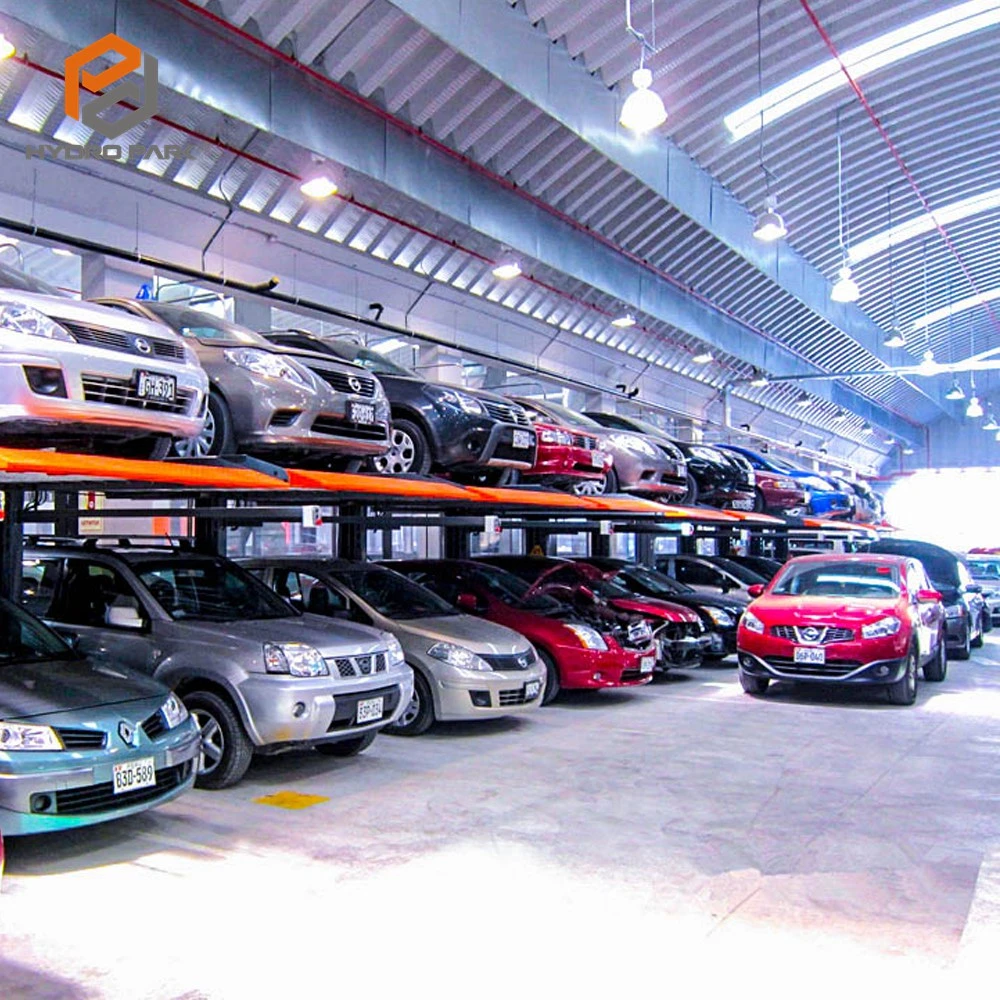 Two Level 2 Sedans Underground Carport Car Parking System