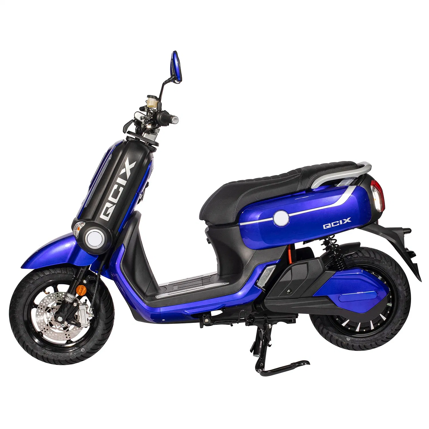 Más barato Scooter eléctrico de alta velocidad a 70km motocicleta eléctrica con los pedales del freno de disco