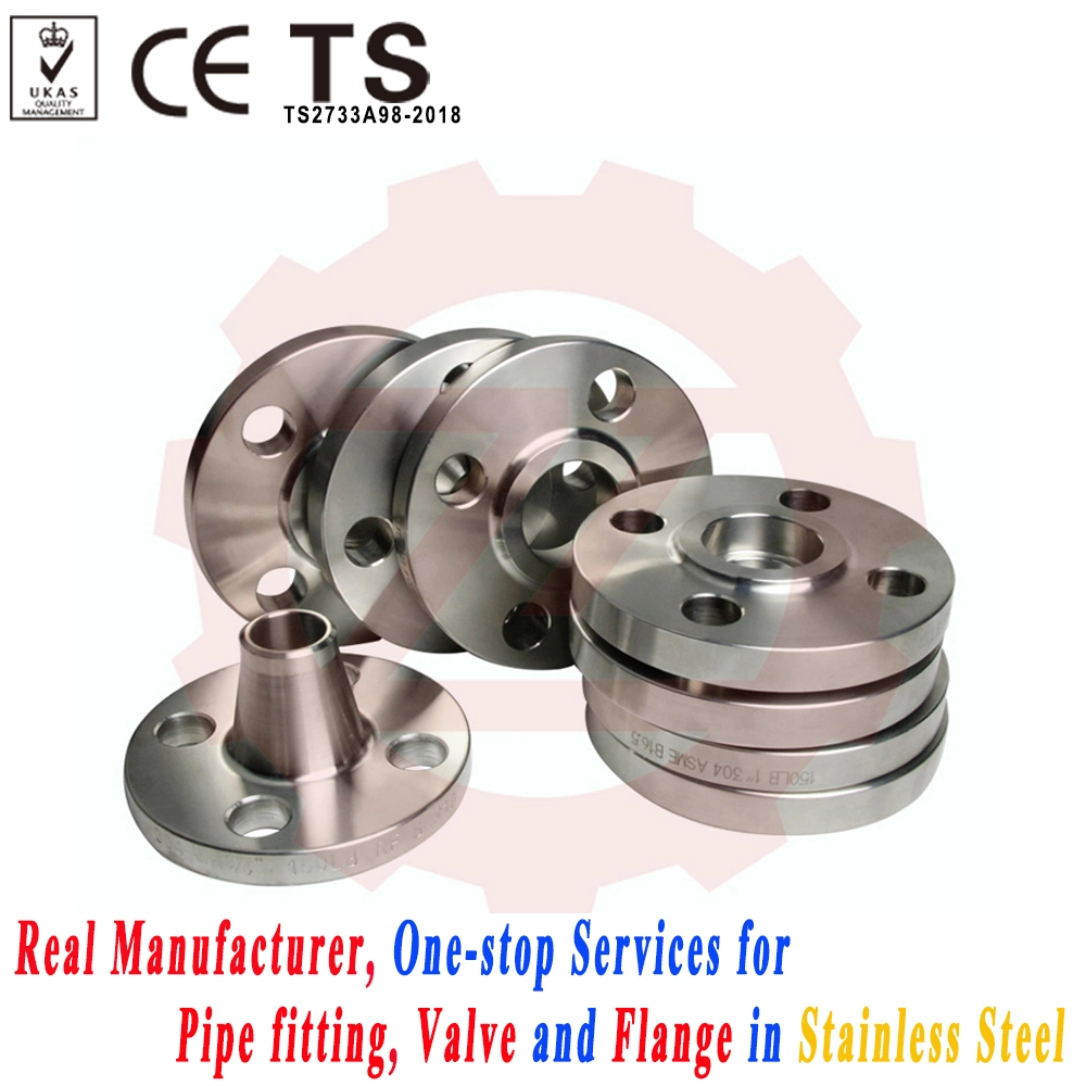 Stainless Steel En1902 Pn10 Flat Welding Flange