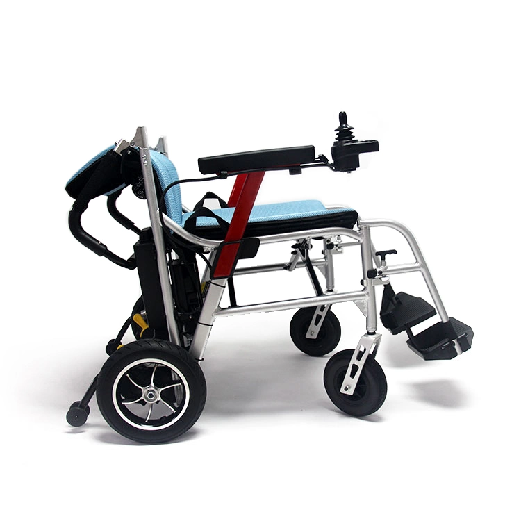 Portable Electric Wheelchair Magnesium Power Wheelchair for Disable Tew118