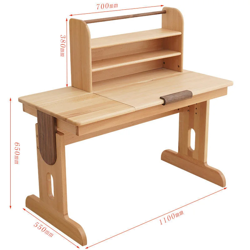 Wood Furniture Kindergarten Child Wooden Table and Chair