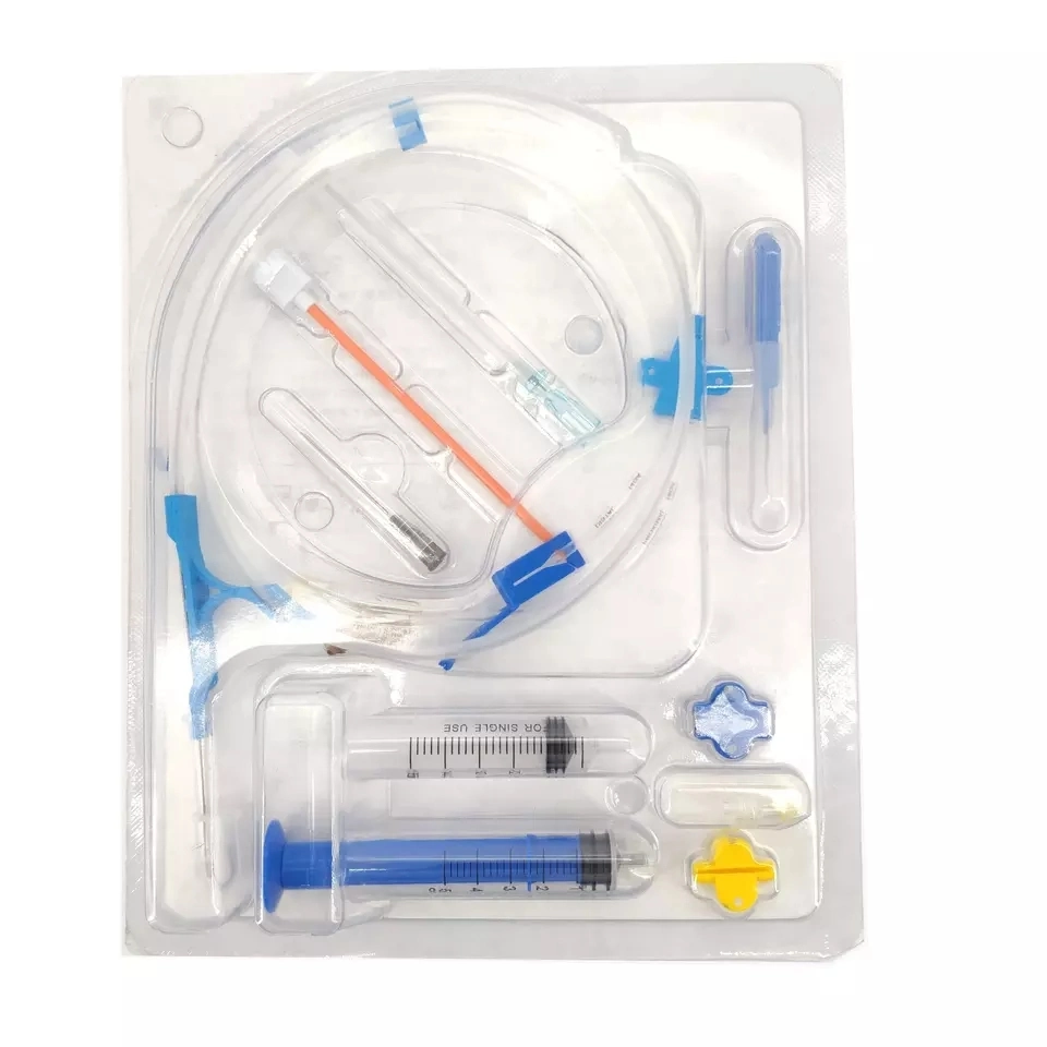 14G, 16g, 18g, 22g, 24G Single Lumen One Way Central Venous Catheter