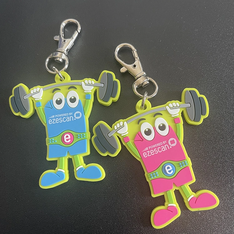 Factory Wholesale/Supplier Custom Promotion Mini Soft Rubber PVC Keychain