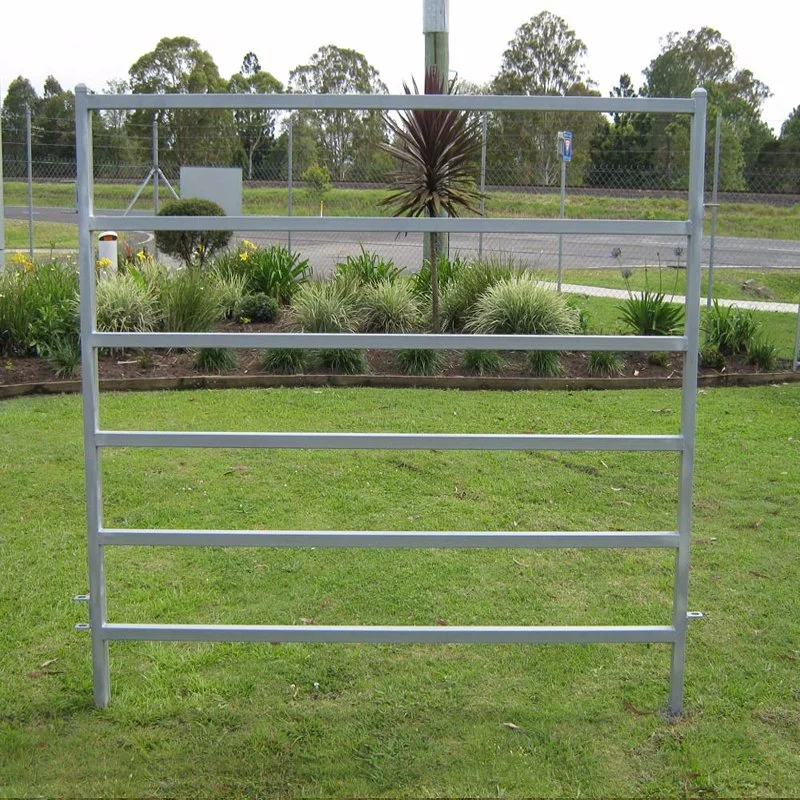L'Australie &amp; Nouvelle Zélande ferme Utilisé Tuyaux en acier galvanisé de bovins du panneau de clôture