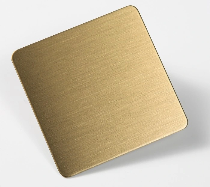 304 Gold Color Mirror Finish Stainless Steel Plate Decorate Material Stainless Steel Plate