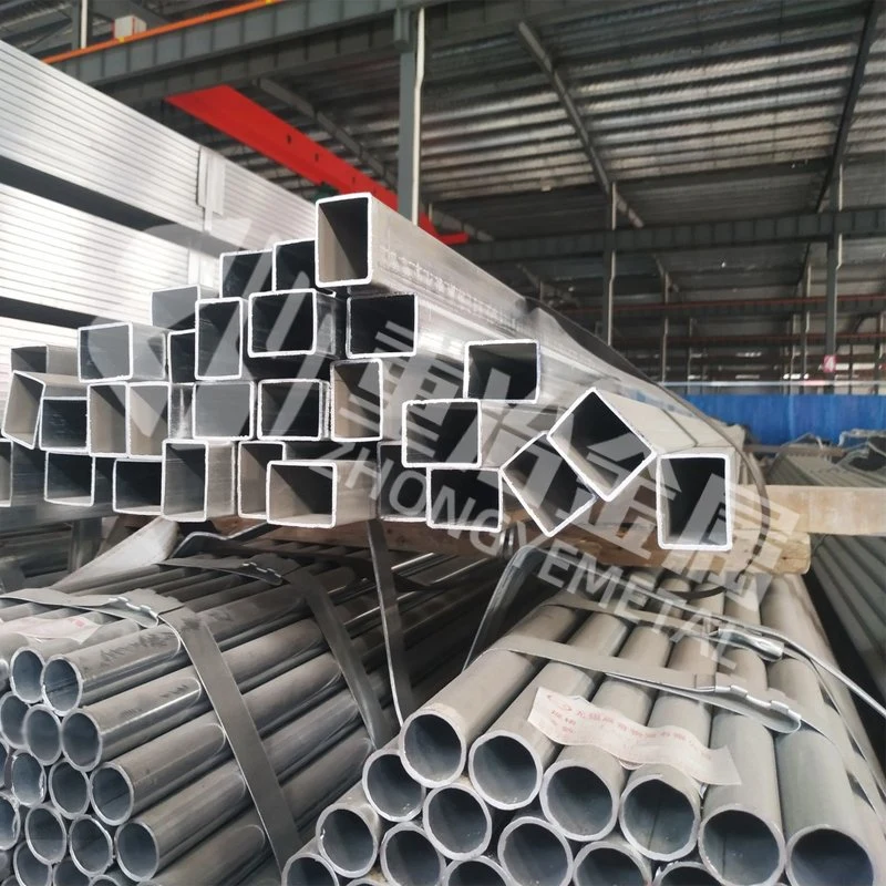 Hot Sale Low Price Q235A/Q235B/Q345b Hollow Zinc Coated 30G/M2-600G/M2 Galvanized Square Tube