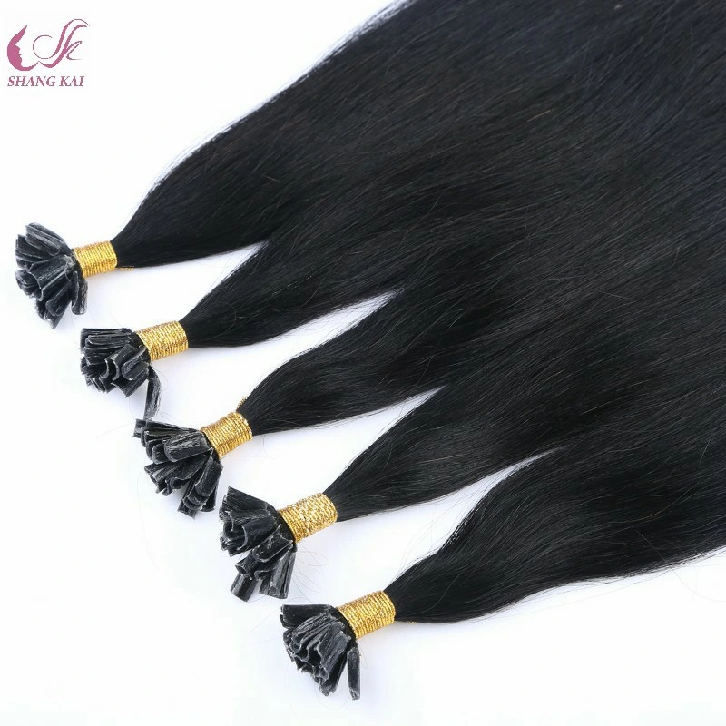 Top Quality Hair U/Nail Tip Human Virgin Remy Hair Extensions