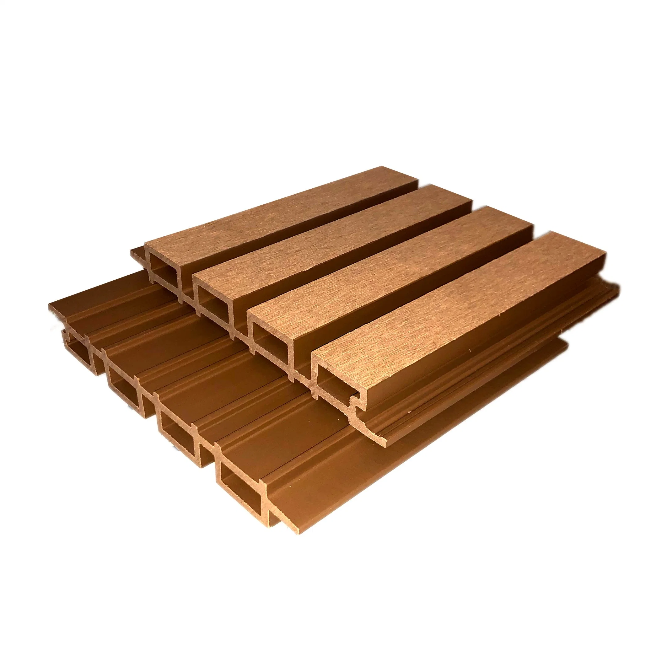 New Design Wooden Grain Water-Proof Windproof WPC Wall Panels Designs for Exterior Decor