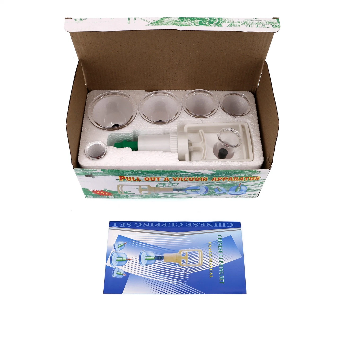 Medmount China Physical Therapy GPPS/ as/ ABS Automatic Cupping Device/ Set with CE/ISO