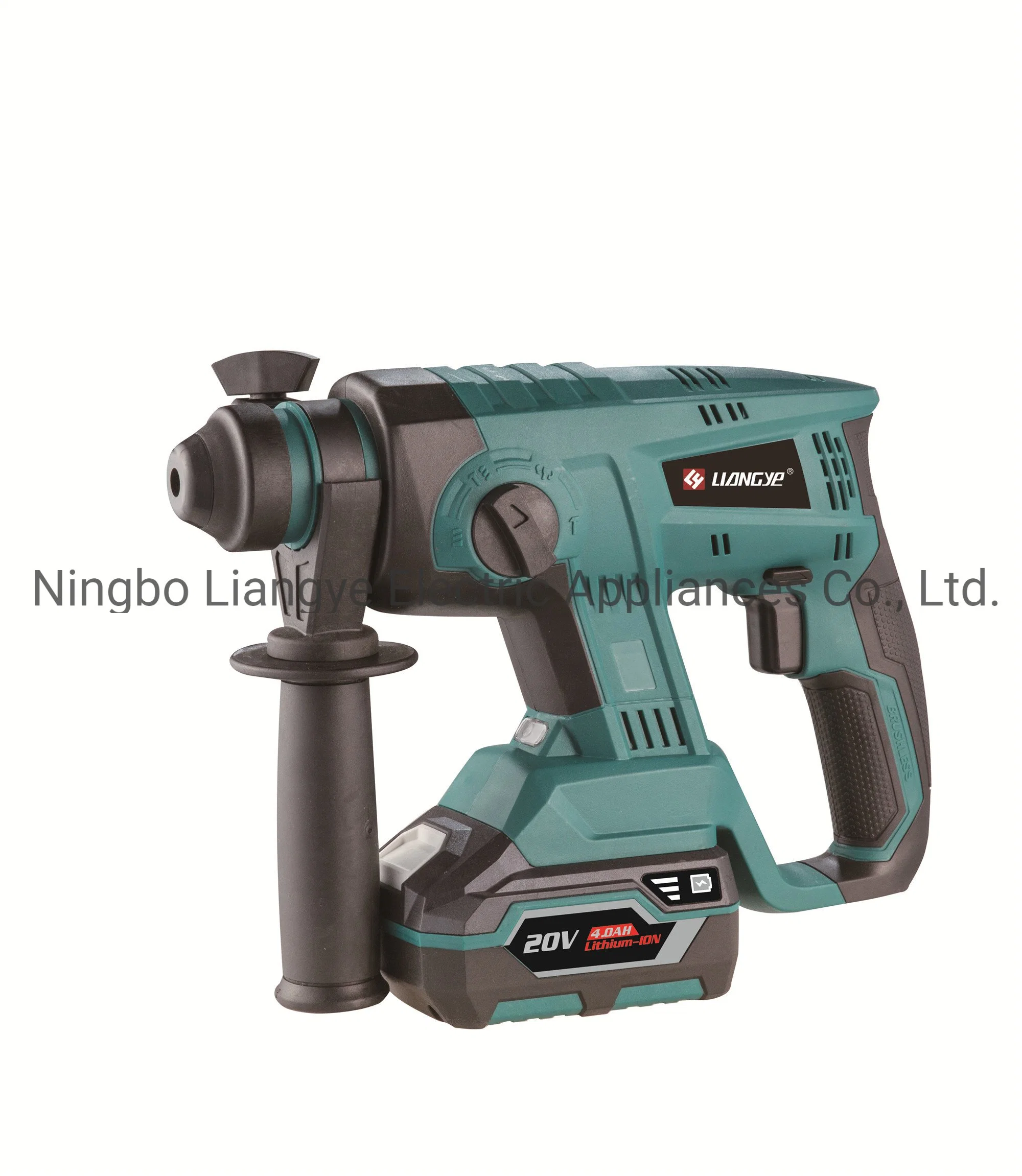 20V 4.0ah Lithium Power Tool Lch770X-9 Cordless Brushless Rotary Hammer