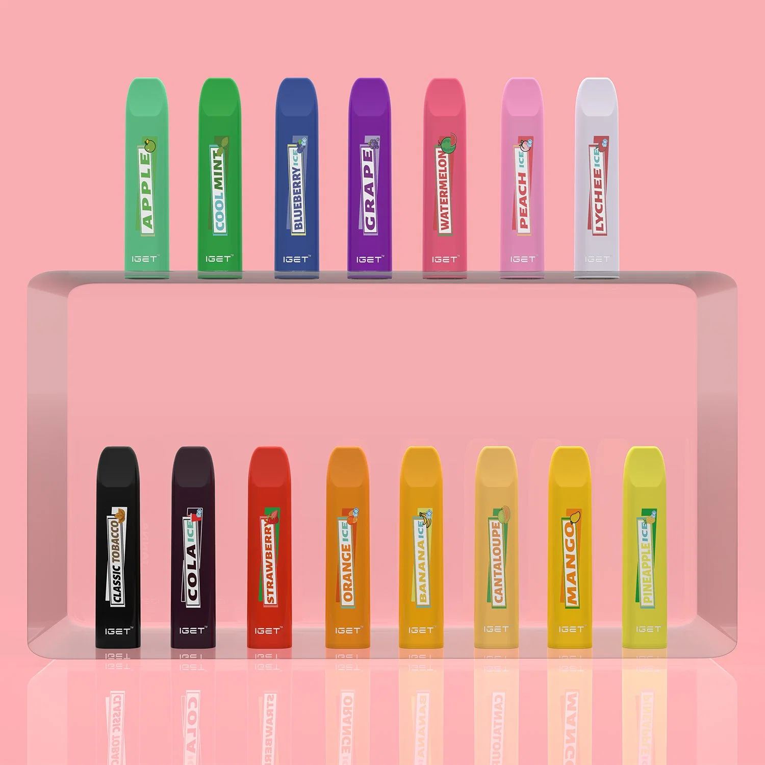 China, el mejor precio Iget Janna 450bocanadas 16 sabores vaporizador desechables Vape chino Pen