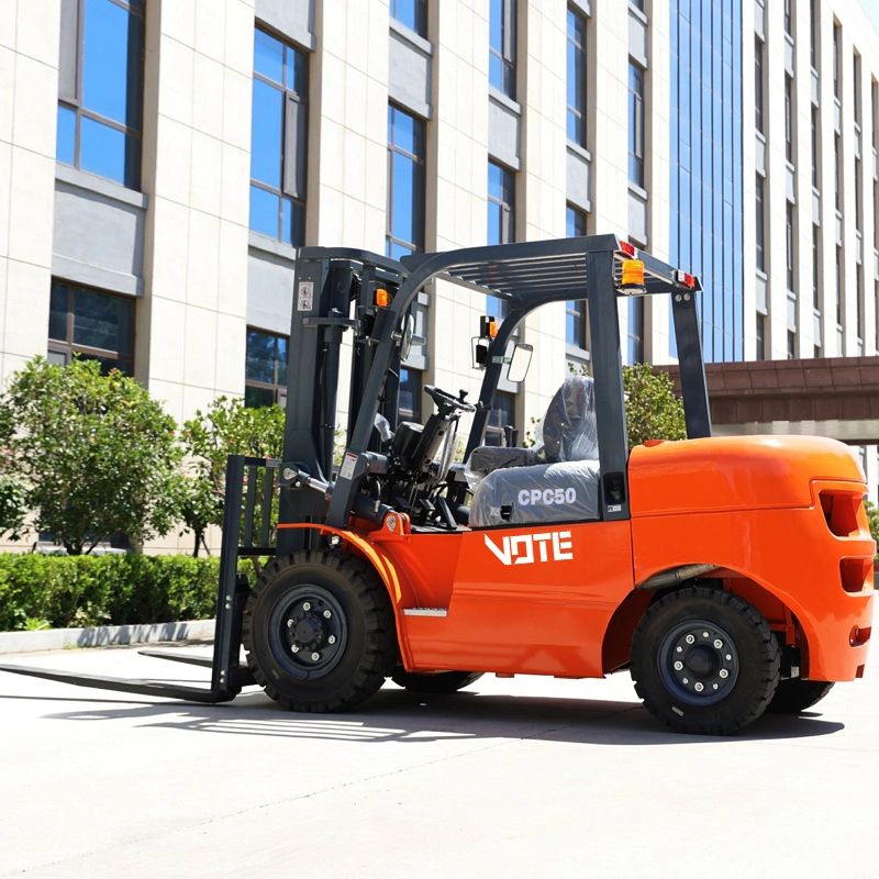 Multifuncional Nuevo camión de carga de 5 toneladas Diesel de alta calidad Hydraulicdiesel Forklifts Maquinaria para la venta Forklift portátil