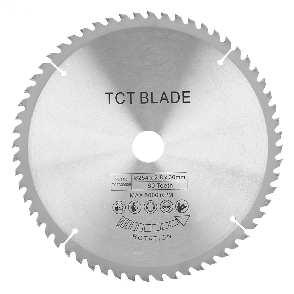 Carbide Circular Saw Blade Tct Cutting Disc for Metal Wood