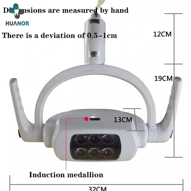 LED Dental Chair Spare Parts Curing Light China Equipment of Dentistry Electric Metal CE 18W LED Dental Lamp C6 Oral Light