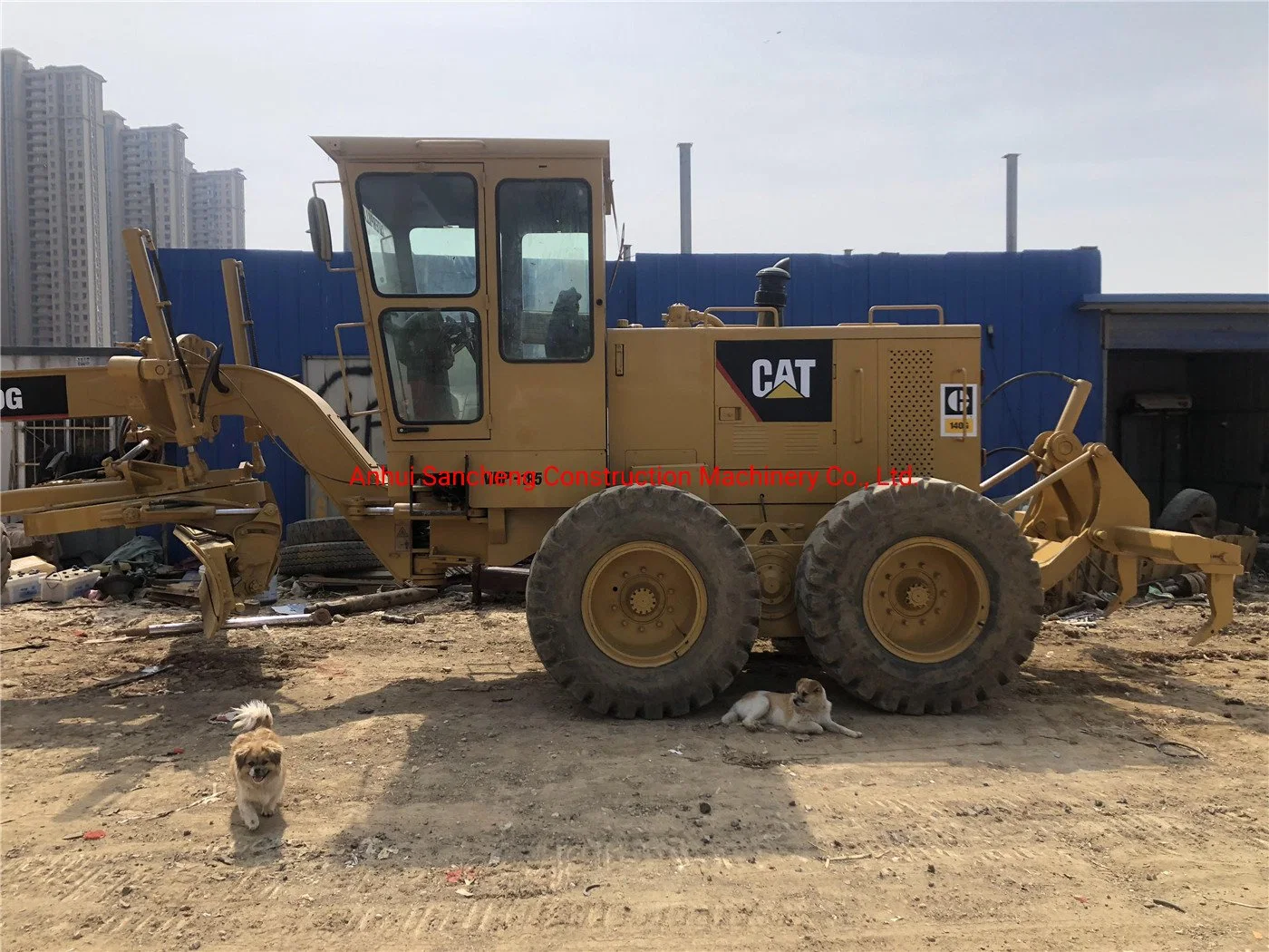 Motoniveladoras de preço competitivo Cat 140h/140g/140K/14h/14G/16g motoniveladoras usadas com motoniveladoras Caterpillar