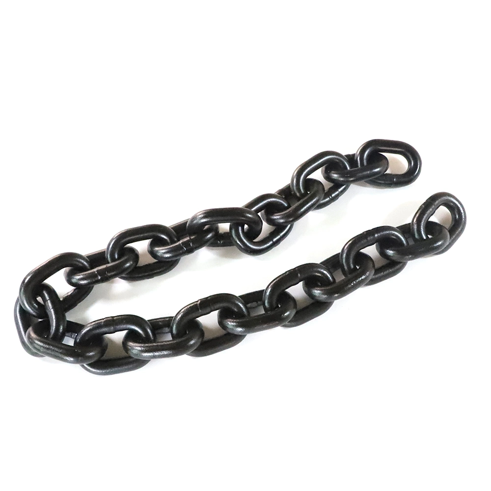 Heavy Duty Industrial 16mm Galvanized Black Load Lifting Link Steel Load Chain