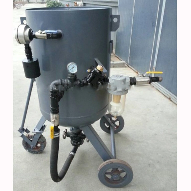 Dustless professionnel personnalisé automatique du tuyau de la platine de machines à jet de sable abrasif