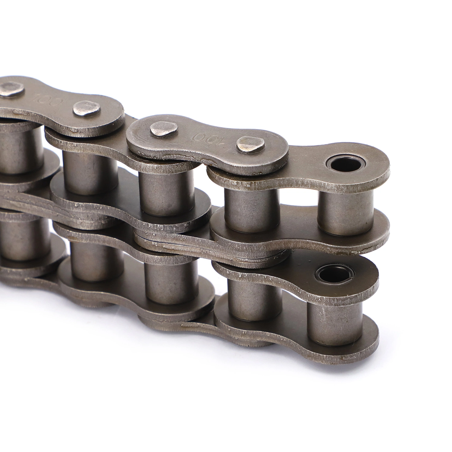 Hardware Use for Motorcycle/Bicycle Chain Four Sides Riveting Combine Harvester Stainless Steel Transmission Chain Conveyor Chain Roller Chain Motorcycle Chain