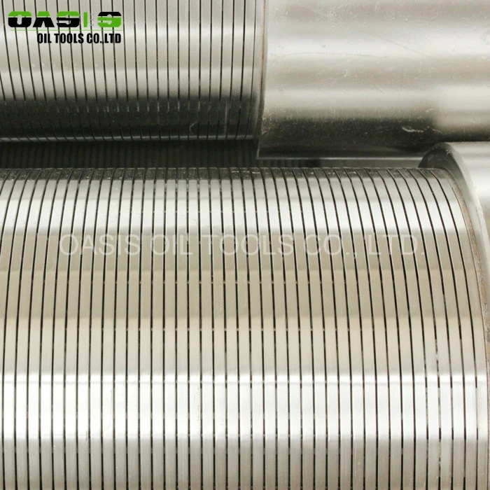 Stainless Steel 304L 316L Water Well Wire Wrapped Continuous Slot Strainer Screen