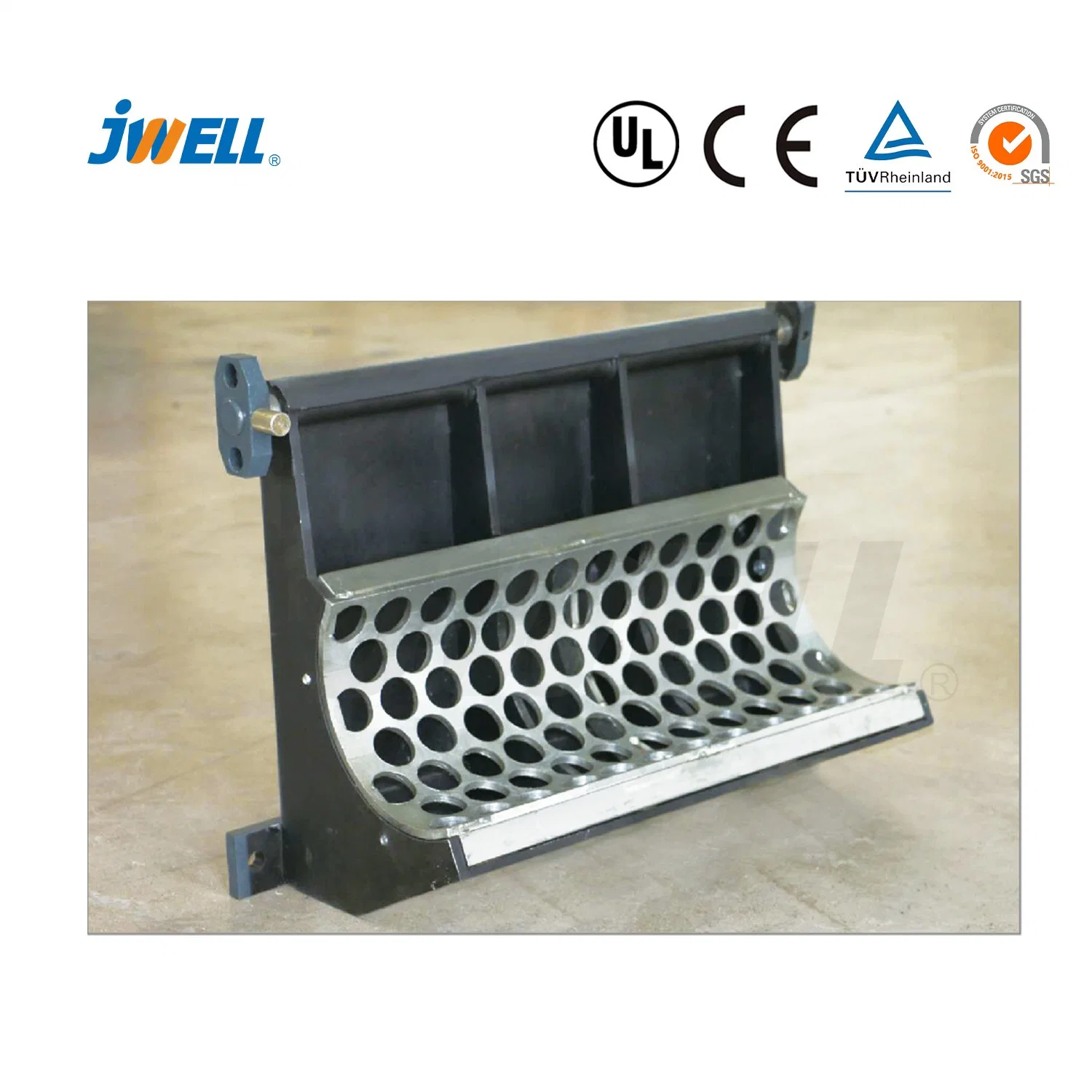 Jwell Single Shaft Plastic Shredder for Blocks/Pipe/Woven Bags