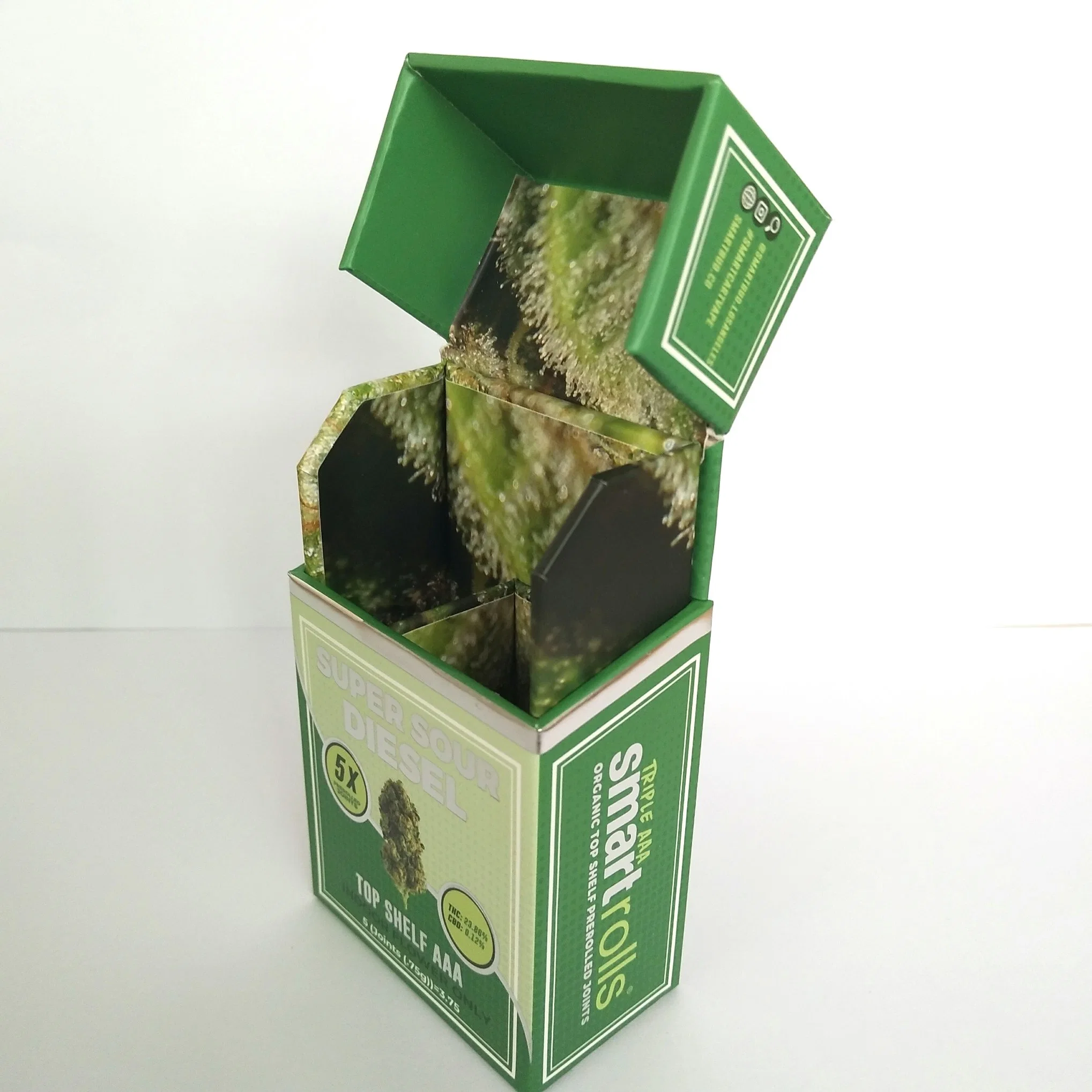 Custom Printed Box Durable Packaging Product Custom Cigarette Box